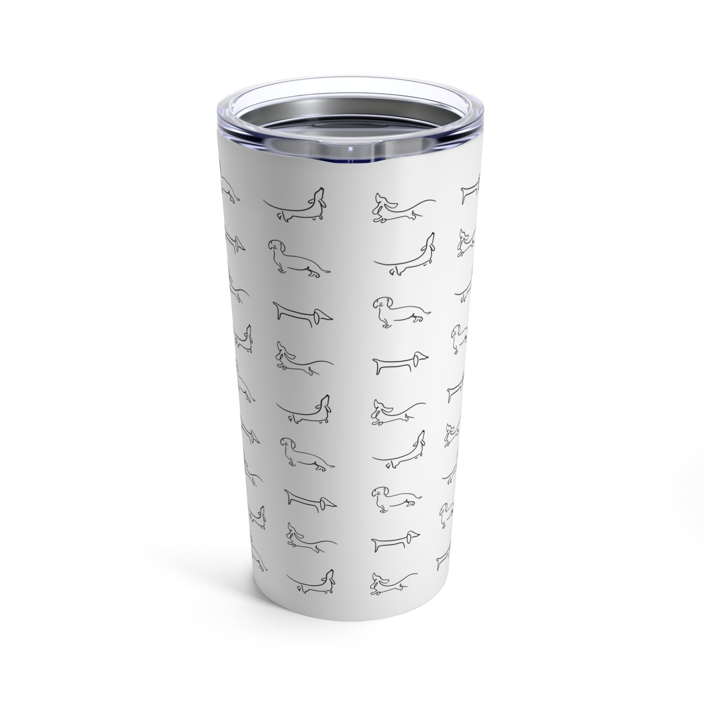 Dachshund Sketch Art: 20oz Insulated Tumbler