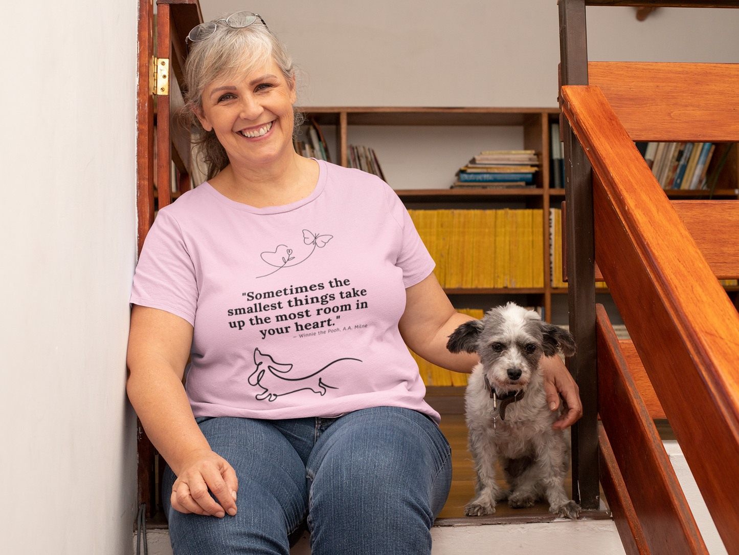 Dachshund Dreaming: Small Hearts, Big Love - Unisex Ultra Cotton Tee